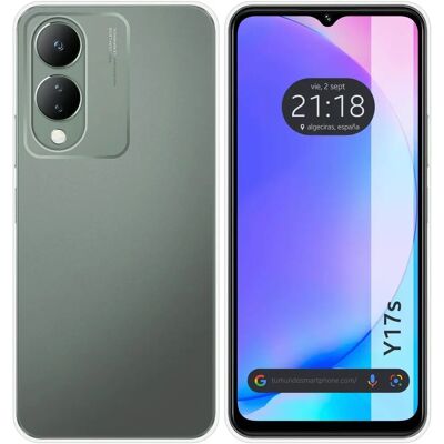 Coque en Silicone Transparent TUMUNDOSMARTPHONE Vivo Y17s - Accessoire Smartphone - Publicité Coque en Silicone Transparent TUMUNDOSMARTPHONE Vivo Y17s - Accessoire Smartphone - Publicité