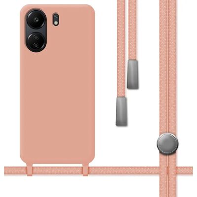 Flytande silikonfodral Xiaomi Redmi 13C - Stöttåligt Flytande silikonfodral Xiaomi Redmi 13C - Stöttåligt