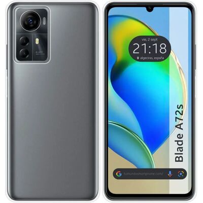 Transparent TUMUNDOSMARTPHONE Zte Blade A72s Mobilskal Transparent TUMUNDOSMARTPHONE Zte Blade A72s Mobilskal