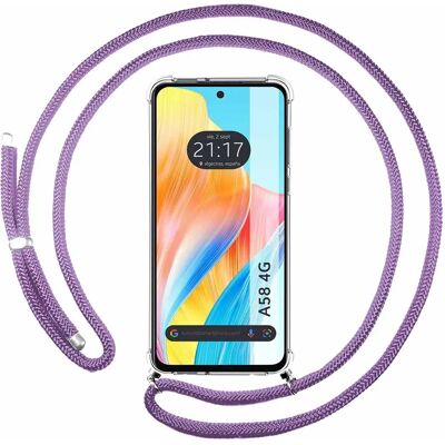 Coque Morado Oppo A58 4G en Gel Flexible & Polycarbonate - Antichoc - Publicité Coque Morado Oppo A58 4G en Gel Flexible & Polycarbonate - Antichoc - Publicité