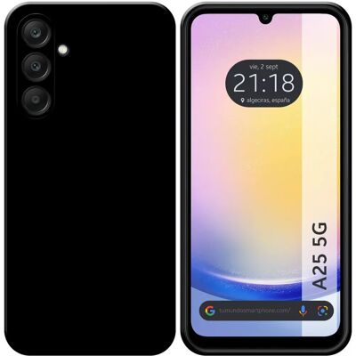 Tumundosmartphone Coque en Gel de Silicone pour Galaxy A25 5G - Publicité Tumundosmartphone Coque en Gel de Silicone pour Galaxy A25 5G - Publicité
