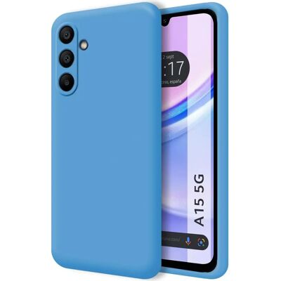 Coque en silicone liquide Samsung Galaxy A15 - Protection contre chocs et rayures Coque en silicone liquide Samsung Galaxy A15 - Protection contre chocs et rayures