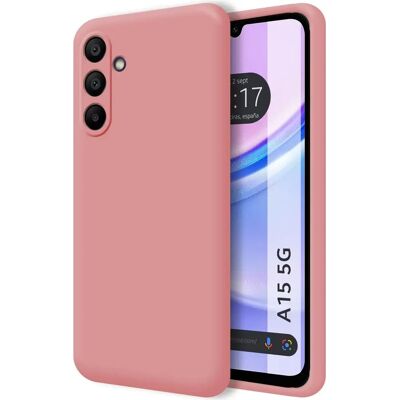 Coque en Silicone Liquide Rose pour Samsung Galaxy A15 TUMUNDOSMARTPHONE - Publicité Coque en Silicone Liquide Rose pour Samsung Galaxy A15 TUMUNDOSMARTPHONE - Publicité