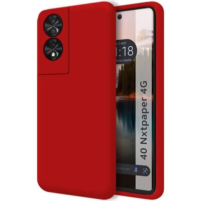 Coque en Silicone Liquide TCL 40 NXTPAPER - Étui Téléphone - Publicité Coque en Silicone Liquide TCL 40 NXTPAPER - Étui Téléphone - Publicité