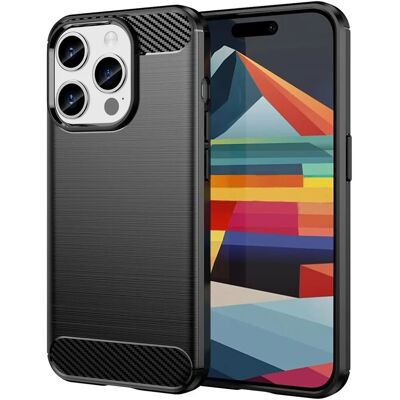 Coque en gel TPU noir pour iPhone 15 Pro - TUMUNDOSMARTPHONE Coque en gel TPU noir pour iPhone 15 Pro - TUMUNDOSMARTPHONE