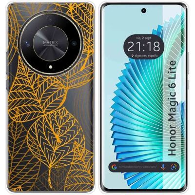 Coque en Silicone Transparent pour Huawei Honor Magic 6 Lite 5G - Publicité Coque en Silicone Transparent pour Huawei Honor Magic 6 Lite 5G - Publicité