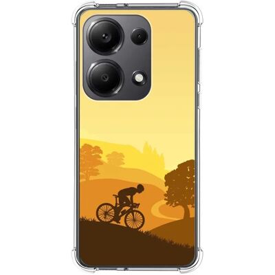 Coque Multicolore Cycliste en Silicone Antichoc - Publicité Coque Multicolore Cycliste en Silicone Antichoc - Publicité