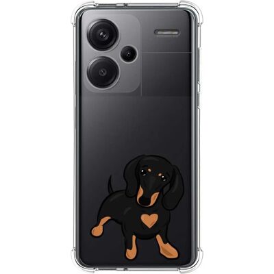Coque en silicone pour Xiaomi Redmi Note 13 Pro Plus 5G avec chien - Publicité Coque en silicone pour Xiaomi Redmi Note 13 Pro Plus 5G avec chien - Publicité