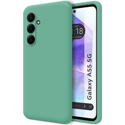 Coque en Silicone Liquide TUMUNDOSMARTPHONE pour Samsung Galaxy A55 - Étui de Téléphone - Publicité Coque en Silicone Liquide TUMUNDOSMARTPHONE pour Samsung Galaxy A55 - Étui de Téléphone - Publicité