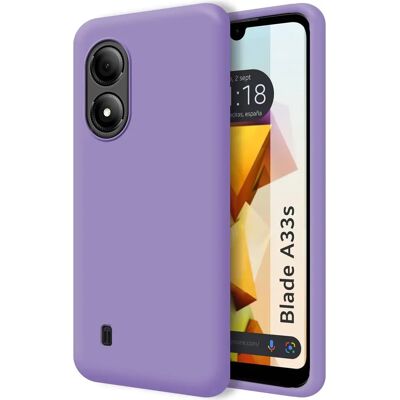 Coque TUMUNDOSMARTPHONE Blade A33s - Silicone Liquide, Double Couche - Publicité Coque TUMUNDOSMARTPHONE Blade A33s - Silicone Liquide, Double Couche - Publicité