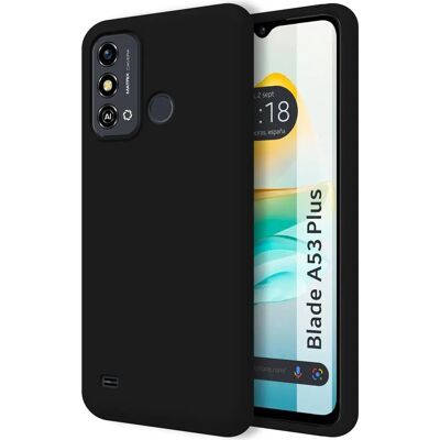 Coque en Silicone Liquide Blade A53 Plus - Type de Téléphone - Publicité Coque en Silicone Liquide Blade A53 Plus - Type de Téléphone - Publicité