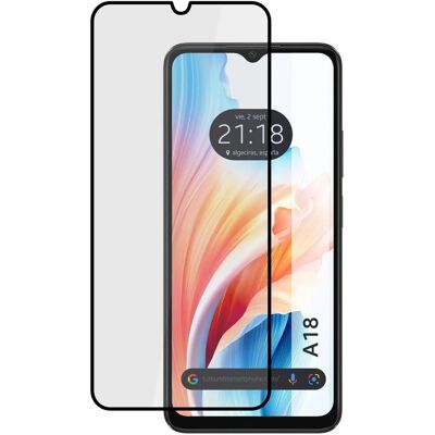 Protecteur d'Écran Noir 5D pour Oppo A18 de TUMUNDOSMARTPHONE - Publicité Protecteur d'Écran Noir 5D pour Oppo A18 de TUMUNDOSMARTPHONE - Publicité