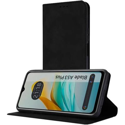 Coque en Cuir TUMUNDOSMARTPHONE Noire - Étui pour Téléphone Coque en Cuir TUMUNDOSMARTPHONE Noire - Étui pour Téléphone