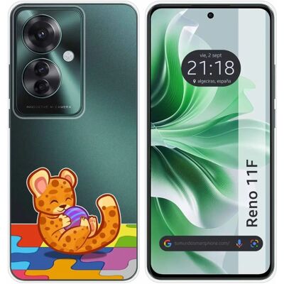 Étui Design Léopard Oppo Reno 11F 5G TUMUNDOSMARTPHONE - Publicité Étui Design Léopard Oppo Reno 11F 5G TUMUNDOSMARTPHONE - Publicité