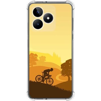Coque en Silicone Multicolore Antichocs pour Realme C51 - Publicité Coque en Silicone Multicolore Antichocs pour Realme C51 - Publicité