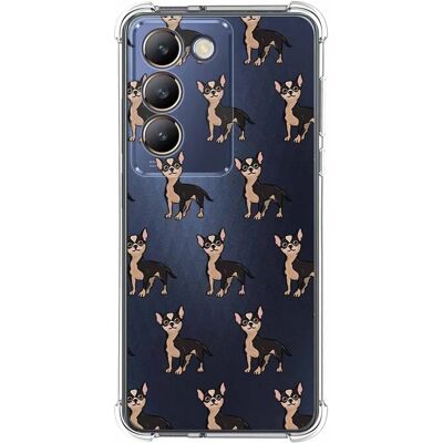 Coque en silicone antichoc multicolore pour Vivo V40 SE 5G - Publicité Coque en silicone antichoc multicolore pour Vivo V40 SE 5G - Publicité