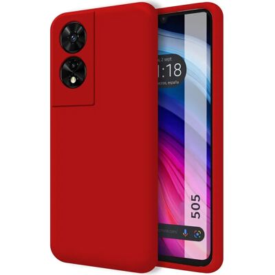 Capa de Silicone Líquido TCL 505 Macia - Capinha de Telefone Capa de Silicone Líquido TCL 505 Macia - Capinha de Telefone