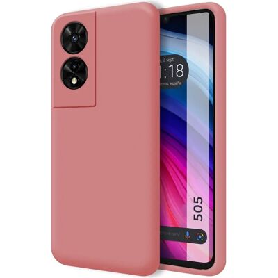 Capinha de Silicone Líquido para TCL 505 - Capa Capinha de Silicone Líquido para TCL 505 - Capa