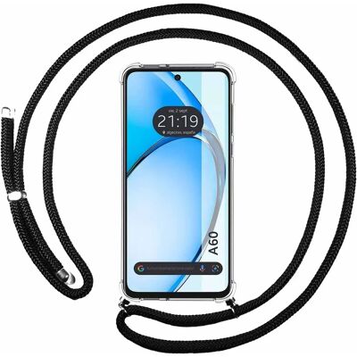 Svart Silikonskydd för Oppo A60 4G Svart Silikonskydd för Oppo A60 4G