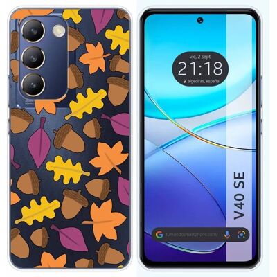 Coque en Silicone Automne pour Vivo V40 SE 5G - Étui - Publicité Coque en Silicone Automne pour Vivo V40 SE 5G - Étui - Publicité