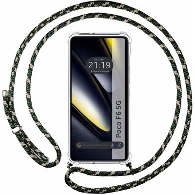 Coque Antichocs Xiaomi Poco F6 5G avec Pendentif - Étui pour Téléphone Coque Antichocs Xiaomi Poco F6 5G avec Pendentif - Étui pour Téléphone