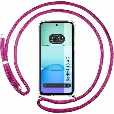 Coque Antichoc Rose pour Xiaomi Redmi 13 4G - Publicité Coque Antichoc Rose pour Xiaomi Redmi 13 4G - Publicité