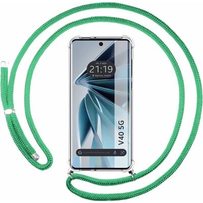 Tumundosmartphone Étui à suspente Vivo V40 5G - Protection antichocs Tumundosmartphone Étui à suspente Vivo V40 5G - Protection antichocs
