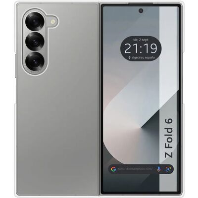 TUMUNDOSMARTPHONE Étui Transparent Galaxy Z Fold 6 5G - Coque - Publicité TUMUNDOSMARTPHONE Étui Transparent Galaxy Z Fold 6 5G - Coque - Publicité