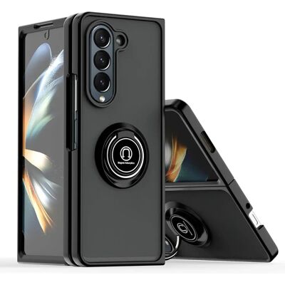 Coque pour Samsung Galaxy Z Fold 6 5G avec Anneau - Noir - Publicité Coque pour Samsung Galaxy Z Fold 6 5G avec Anneau - Noir - Publicité