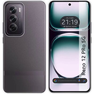 Coque Transparente Oppo Reno 12 Pro 5G TUMUNDOSMARTPHONE Coque Transparente Oppo Reno 12 Pro 5G TUMUNDOSMARTPHONE