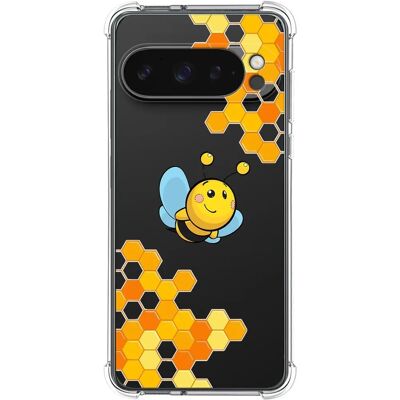 TUMUNDOSMARTPHONE Pixel 9 Pro 5G Étui Silicone Abeille - Phone Case - Publicité TUMUNDOSMARTPHONE Pixel 9 Pro 5G Étui Silicone Abeille - Phone Case - Publicité