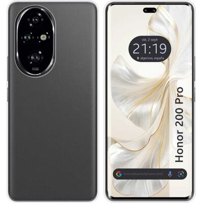 Coque en silicone transparente Honor 200 Pro 5G TUMUNDOSMARTPHONE Coque en silicone transparente Honor 200 Pro 5G TUMUNDOSMARTPHONE