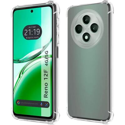 Coque TUMUNDOSMARTPHONE Oppo Reno 12F 4G / 12 F 5G en Silicone Transparent Anti-Choc - Publicité Coque TUMUNDOSMARTPHONE Oppo Reno 12F 4G / 12 F 5G en Silicone Transparent Anti-Choc - Publicité