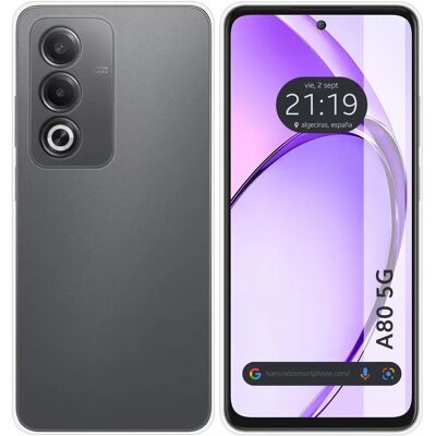 TUMUNDOSMARTPHONE A80 5G Transparent Silikonfodral TUMUNDOSMARTPHONE A80 5G Transparent Silikonfodral