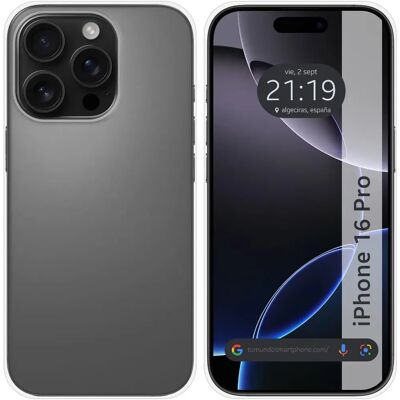 TUMUNDOSMARTPHONE iPhone 16 Pro (6.3) Transparent Telefonfodral TUMUNDOSMARTPHONE iPhone 16 Pro (6.3) Transparent Telefonfodral