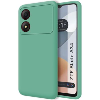 Coque en Silicone Liquide TUMUNDOSMARTPHONE pour Zte Blade A34 4G Coque en Silicone Liquide TUMUNDOSMARTPHONE pour Zte Blade A34 4G