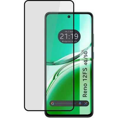 Protection d'Écran 5D en Verre Trempé pour Oppo Reno 12Fs 4G / 12 Fs 5G - Protecteur d'Écran - Publicité Protection d'Écran 5D en Verre Trempé pour Oppo Reno 12Fs 4G / 12 Fs 5G - Protecteur d'Écran - Publicité