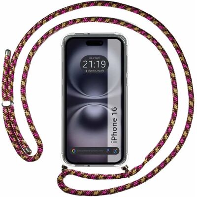 Coque Rose - TUMUNDOSMARTPHONE Iphone 16 Plus (6.7) Coque Rose - TUMUNDOSMARTPHONE Iphone 16 Plus (6.7)