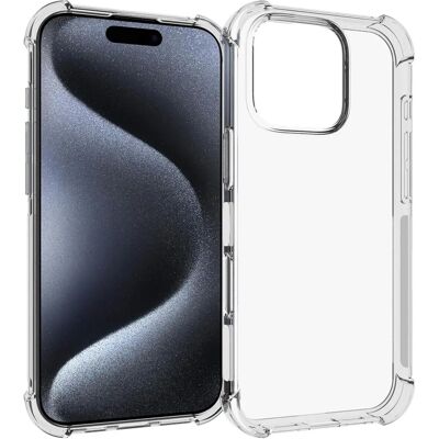 Coque en silicone TUMUNDOSMARTPHONE pour iPhone 16 Pro Anti-Choc Coque en silicone TUMUNDOSMARTPHONE pour iPhone 16 Pro Anti-Choc