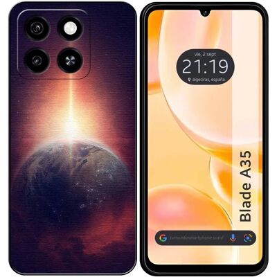 Coque TUMUNDOSMARTPHONE Terre Multicolore pour Zte Blade A35 / A55 - Protection - Publicité Coque TUMUNDOSMARTPHONE Terre Multicolore pour Zte Blade A35 / A55 - Protection - Publicité