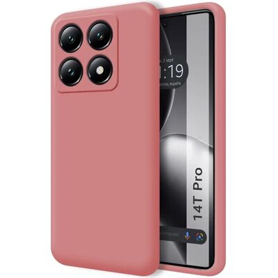 Coque en Silicone Liquide Rose TUMUNDOSMARTPHONE Xiaomi 14T Pro 5G - Publicité Coque en Silicone Liquide Rose TUMUNDOSMARTPHONE Xiaomi 14T Pro 5G - Publicité