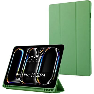 Housse intelligente pour Apple iPad Pro 2024 11 - Vert - Publicité Housse intelligente pour Apple iPad Pro 2024 11 - Vert - Publicité