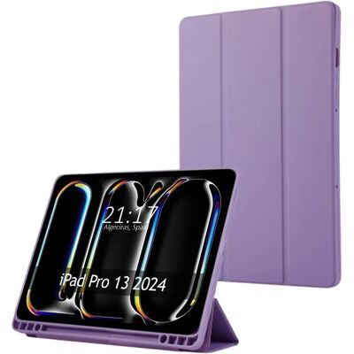 Coque intelligente TUMUNDO pour iPad Pro 2024 13 (M4) Morado - Publicité Coque intelligente TUMUNDO pour iPad Pro 2024 13 (M4) Morado - Publicité