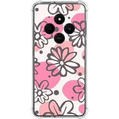 Coque Silicone Antichoc Tumundosmartphone pour Xiaomi Redmi 14C - Design Fleur - Publicité Coque Silicone Antichoc Tumundosmartphone pour Xiaomi Redmi 14C - Design Fleur - Publicité