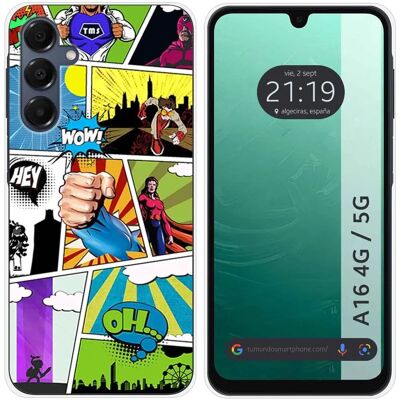 TUMUNDOSMARTPHONE Multicolor - Coque pour Samsung Galaxy A16 - Publicité TUMUNDOSMARTPHONE Multicolor - Coque pour Samsung Galaxy A16 - Publicité