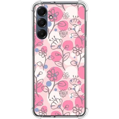 Coque en silicone floral TUMUNDO pour Samsung Galaxy A16 - Étui - Publicité Coque en silicone floral TUMUNDO pour Samsung Galaxy A16 - Étui - Publicité