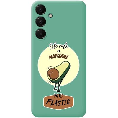 Coque en Silicone Liquide TUMUNDO pour Samsung Galaxy A16 - Design de Fesse Naturelle - Publicité Coque en Silicone Liquide TUMUNDO pour Samsung Galaxy A16 - Design de Fesse Naturelle - Publicité