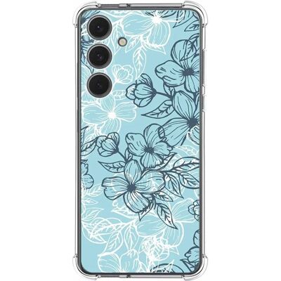 Étui en Silicone Floral TUMUNDOSMARTPHONE pour Samsung Galaxy S24 - Publicité Étui en Silicone Floral TUMUNDOSMARTPHONE pour Samsung Galaxy S24 - Publicité