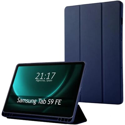 Étui TUMUNDO Galaxy Tab S9 FE - Simili Cuir, Microfibre, Support - Publicité Étui TUMUNDO Galaxy Tab S9 FE - Simili Cuir, Microfibre, Support - Publicité