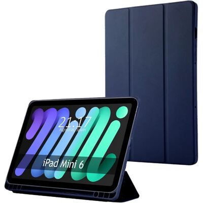 Coque intelligente TUMUNDOSMARTPHONE pour Apple iPad Mini 6 bleu - Publicité Coque intelligente TUMUNDOSMARTPHONE pour Apple iPad Mini 6 bleu - Publicité